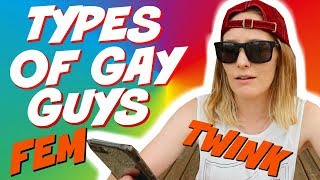 8 TYPES OF GAY GUYS  DUTCHY [upl. by Rivers571]