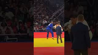 Afsonavey Teddy Riner kurash sports judo paris2024 rek [upl. by Myrtice]