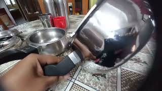 Triply Steel VS Sandwich Bottom Steel Pressure cooker  Detailed discussion and comparison [upl. by Ative]