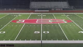 Effingham High School vs Mattoon High School Mens Varsity Football [upl. by Ihel]