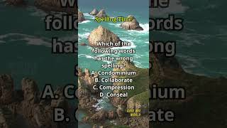 Spelling Time 506 spelling englishlearning englishvocabulary questions quiz [upl. by Htiffirg]