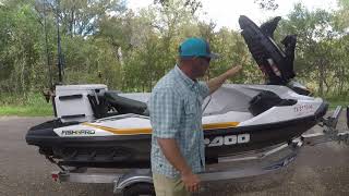 Review 2019 Seadoo Fish Pro [upl. by Ahsatan122]