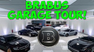 Celebrating BRABUS A Garage Tour in GTA Online [upl. by Imoyaba]