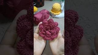 ROSAS S CROCHET PASO A PASO florestejidas crochet tutorial tejer [upl. by Nolana]