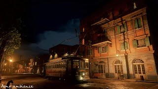 ASMR  Ambience Victorian Street 1900s ⛈️😴 [upl. by Hiamerej]