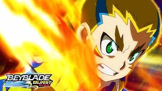 BEYBLADE BURST RISE Episode 2 Part 1  Abracadabra Wizard Fafnir [upl. by Bomke]