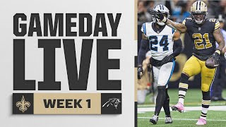 Saints vs Panthers Gameday Live  2024 NFL Week 1 [upl. by Leimad108]