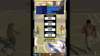 NBA 2K25 Best Point Guard Build Guide How to Make a 6’2 PG Build 2k25 nba2k25 2k [upl. by May]