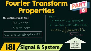 Properties of Fourier Transform Part 6 [upl. by Ellac187]