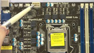 Видеообзор материнской платы ASRock H67MGE AlMoDi [upl. by Maude]