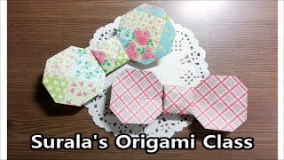 Origami  Cute Ribbon  종이접기  깜찍 리본 [upl. by Vasquez]