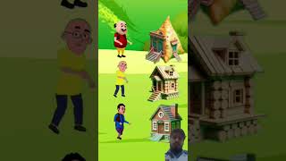 Motu aur patalu apna apnaGhar banana horrorstories cartoon jangletoons thehighwayrat tragicomic [upl. by Novyar]