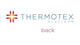 Thermotex PLATINUM How to use on Back [upl. by Hijoung]