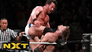 Roderick Strong vs Tyler Bate  WWE UK Championship 1 Contenders Match WWE NXT Jan 31 2018 [upl. by Aihsas]