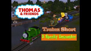 Thomas amp Friends  Trainz Short  A Spooky Encounter  Halloween Video [upl. by Mcginnis]