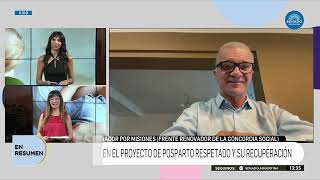 ENTREVISTA A SDOR CARLOS ARCE  EN RESUMEN 211124 [upl. by Htiekel]