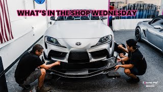 Whats in the Shop Wednesday  103024  Ceramic Pro Sarasota  MK5 Supra Carbon Fiber [upl. by Ahsitil]