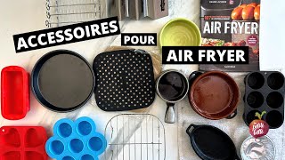 10 ACCESSOIRES POUR AIR FRYER 🤓 Friteuse à air [upl. by Nylrad760]