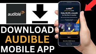 How To Download Audible App On Mobile Phone Step By Step [upl. by Normalie]