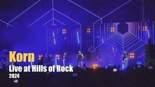 Korn  Live at Hills of Rock 2024  Full Show [upl. by Aieken181]