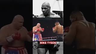 One punch mike tyson bikin KO miketyson tinjudunia legend shortvideo [upl. by Learsi]