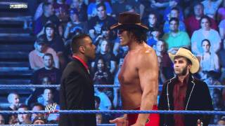 SmackDown Jinder Mahal strikes The Great Khali [upl. by Atirehc]