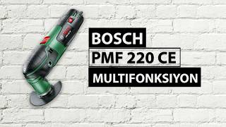 Bosch PMF 220 CE Multifonksiyon Tanıtım ve Kullanım [upl. by Sauder135]