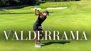 Valderrama Hole 17 Vlog  Best Golf Course In Spain [upl. by Namaan]