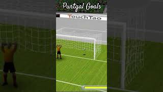 F O O T B A L L G O A L S purtgal goals cristianoronaldo bernardosilva football games [upl. by Eirolav]