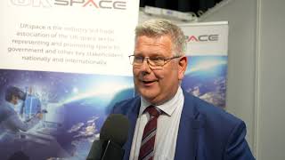 SpaceComm Expo Scotland Interview with Colin Baldwin Executive Director UKspace [upl. by Manon]