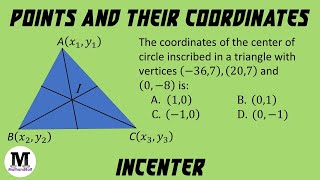 13  Points And Their Coordinates  Centroid of a Triangle  Worked Out Problem [upl. by Aihsak333]