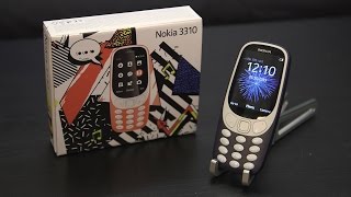 Nokia 3310 2017 unboxing and boot up [upl. by Elleirad957]