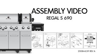 Regal S 690 Assembly  Broil King [upl. by Ataliah]