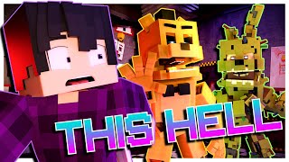 quotThis Hellquot Minecraft FNAF Animated Music Video Song By Shadrow [upl. by Hannad]