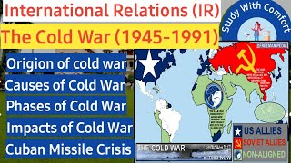 COLD WAR  ORIGION CAUSES EVENTS amp CONSEQUENCES of Cold War  Deepika [upl. by Schulman]