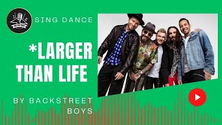 quotLarger Than Lifequot Ultimate Backstreet Boys Karaoke Playlist Throwback 90s Boy Band Marathon [upl. by Ornie]