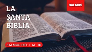 SALMOS DEL 1 AL 10 DÍA 149 LA SANTA BIBLIA  Biblia hablada [upl. by Nilyam66]