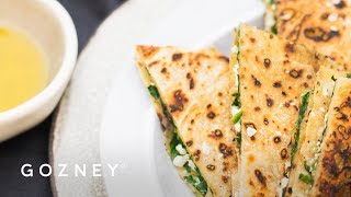 Spinach and Feta Gözleme  Roccbox Recipes  Gozney [upl. by Sumahs]