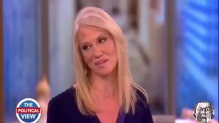 Kellyanne Conway gets into a shouting match with the Clinton supporting hosts of The View [upl. by Allebara]