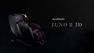 Amamedic Juno II 3D Massage Chair Feature Video Ver1 [upl. by Hannahsohs390]