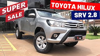 Toyota Hilux Srv 28 4x4 Turbo Diesel 2018 com suspensão preparada A venda hilux4x4 [upl. by Esile894]