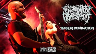 EXTERMINATION DISMEMBERMENT  TERROR DOMINATION Official Video [upl. by Oramug]