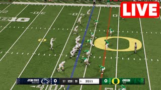 NCAAF LIVE🔴 Penn State Nittany Lions vs Oregon Ducks  Big Ten Championship 2024 College Football 25 [upl. by Ilrahc]