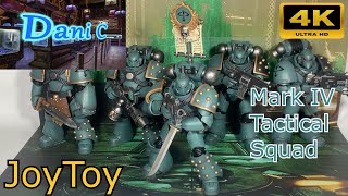 The Horus Heresy JoyToy Sons of Horus MKIV Tactical Squad Legionary With Legion Vexilla review ESP [upl. by Aimej376]