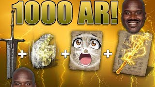 Dark Souls 3 PvP  THE SHOCKING 1000 AR BUILD  Its Just Magnificent [upl. by Ekusoyr]