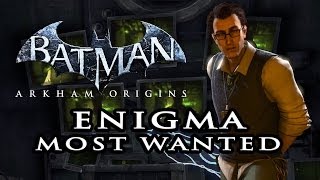 Batman Arkham Origins  Enigma incl Secret Room Most Wanted  Story Walkthrough No Commentary [upl. by Agathe]