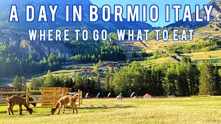 A Day in Bormio Italy  Where To Go and What to Eat [upl. by Kennan352]