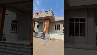 New single floor small house front house elevation design  village Home design [upl. by Eivi]