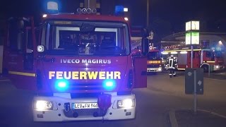 GROSSBRAND RIALTOBOULEVARD LEVERKUSEN  VOLLBRAND IN EINKAUFSPASSAGE  GROSSEINSATZ FEUERWEHR [upl. by Reinold]