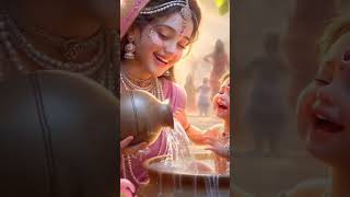 Very Cute Krishna  Little cute Krishna shorts youtubeshorts [upl. by Nelyag]